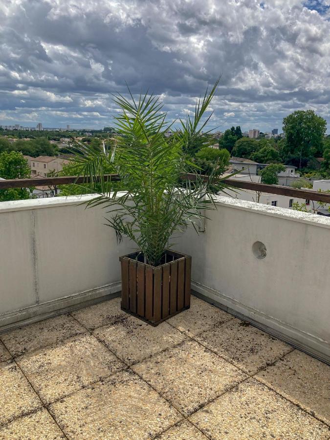 Proche Bordeaux Appartement 75 M2 Rooftop Bruges Luaran gambar