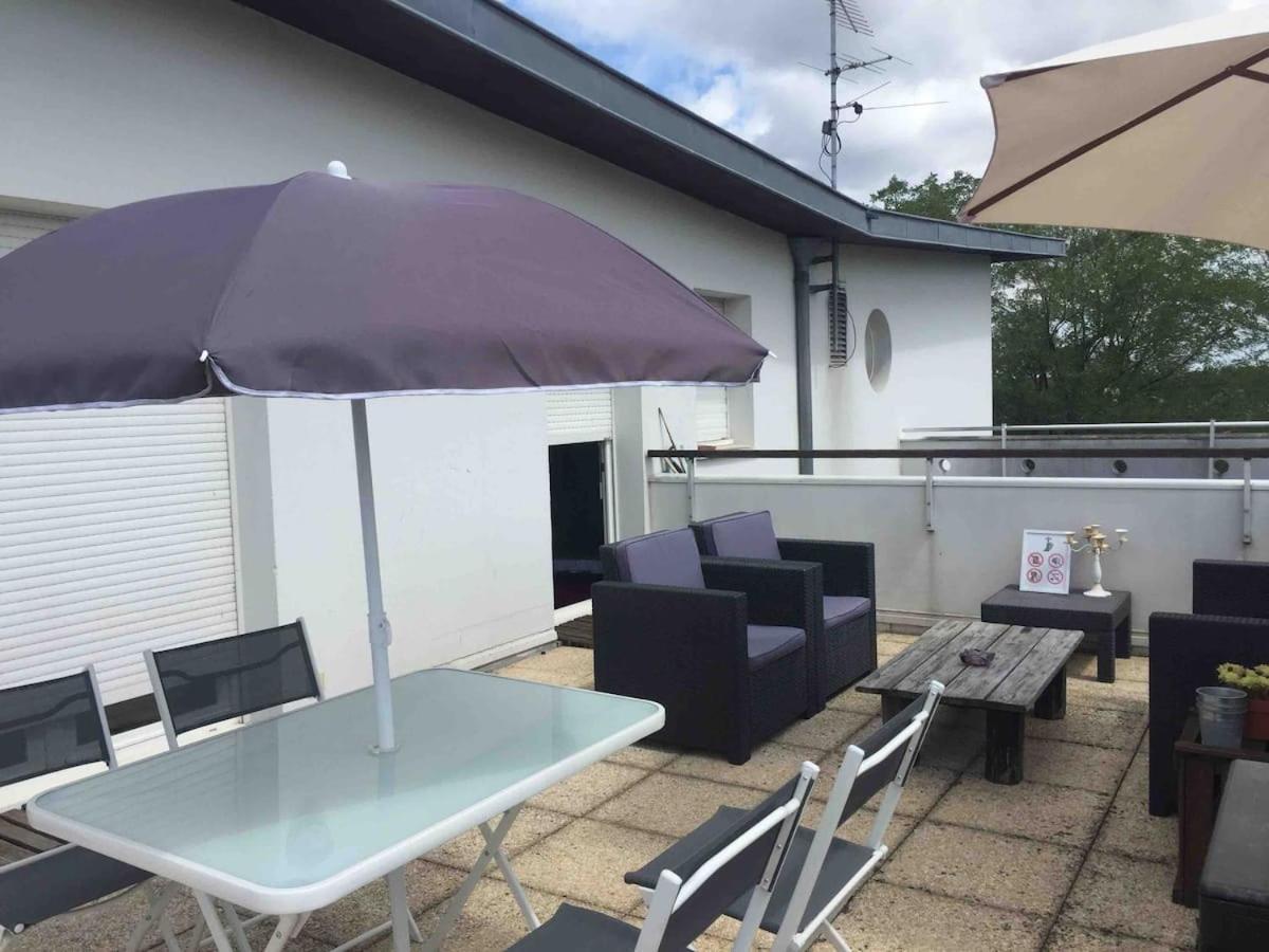 Proche Bordeaux Appartement 75 M2 Rooftop Bruges Luaran gambar