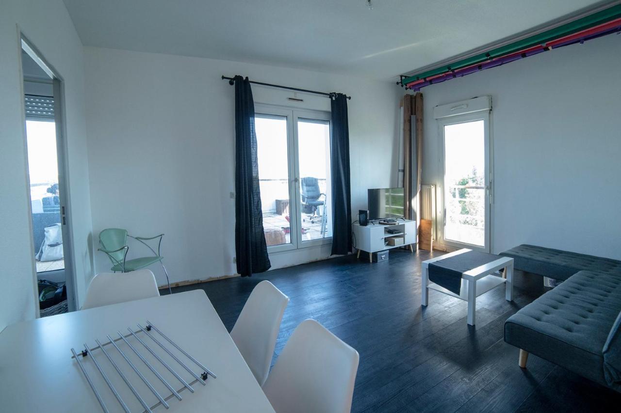 Proche Bordeaux Appartement 75 M2 Rooftop Bruges Luaran gambar